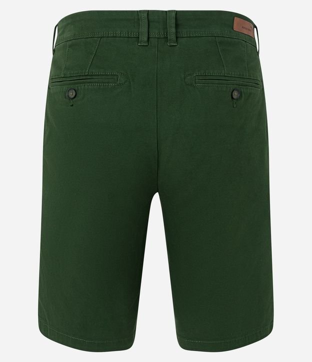 Bermuda Slim en Sarga con Elastano 8