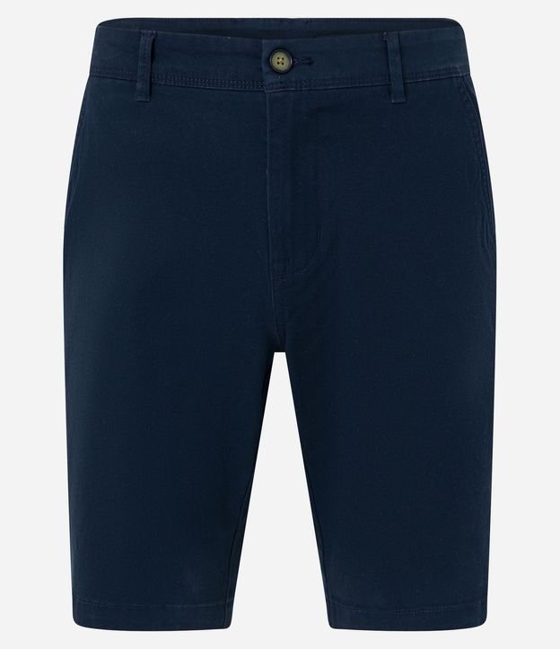 Bermuda Slim en Sarga con Elastano 6
