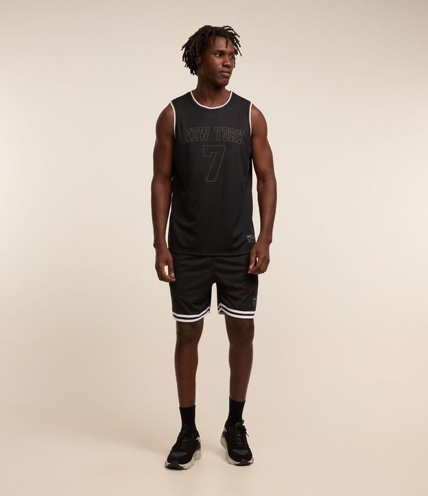Musculosa Deportiva de Baloncesto en Dry Fit con Estampado New York 7 2