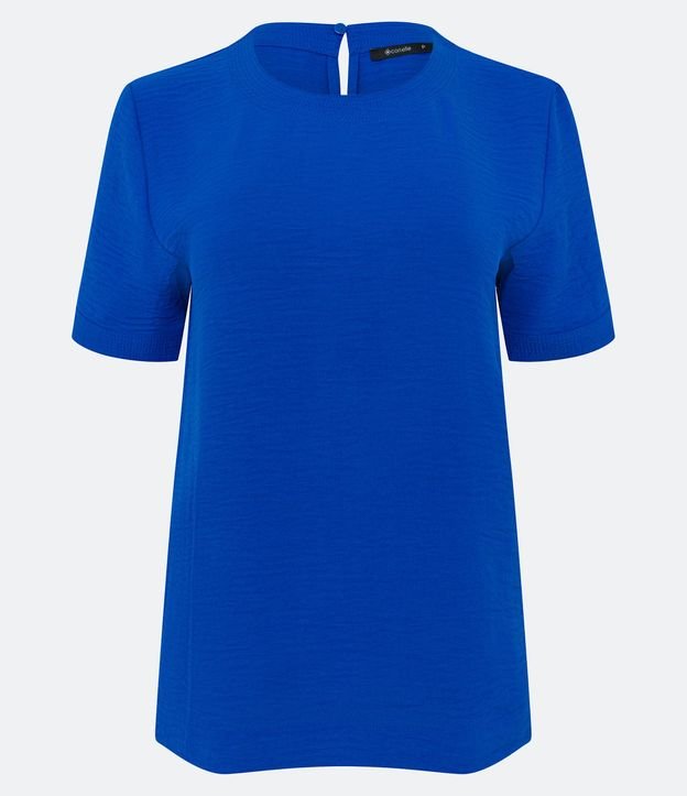 Blusa con Aberturas y Detalles de Pespuntes 5