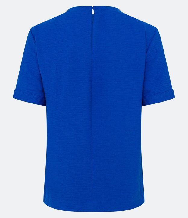 Blusa con Aberturas y Detalles de Pespuntes 8