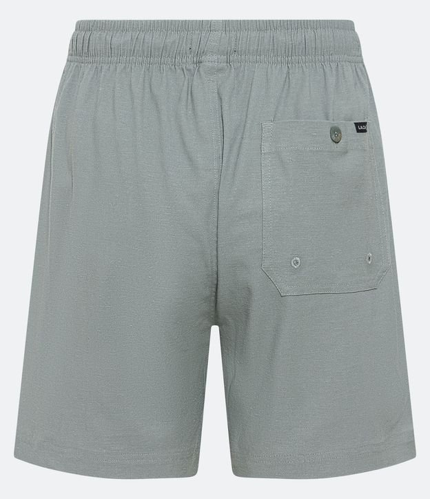 Bermuda de Cáñamo con Textura y Cinturilla Elástica 2