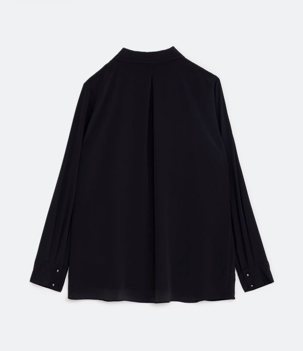 Camisa Básica en Crepé con Botones Curve & Plus Size 6