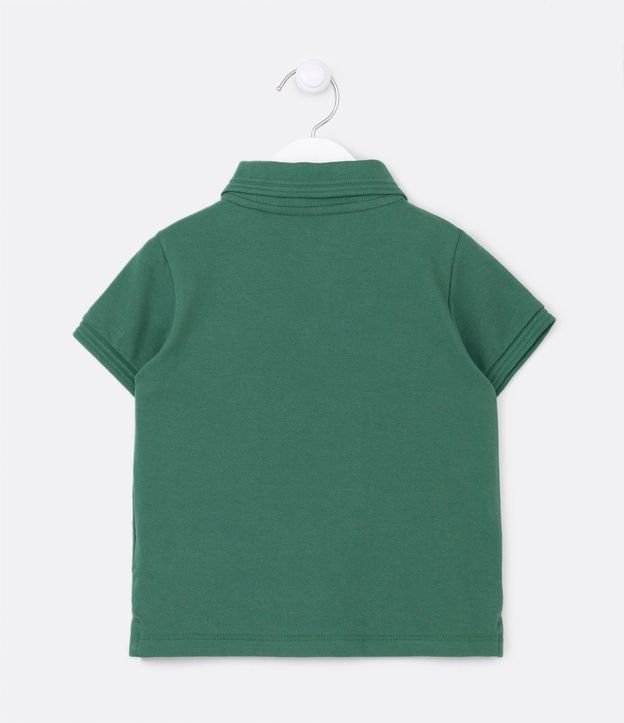 Remera Polo Infantil con Bordado - Talle 1 a 5 años 2