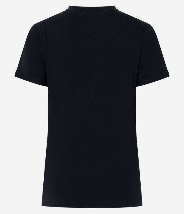 Remera en Media Malla con Manga Corta Doblada 7