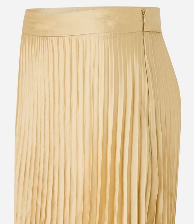 Pollera New Midi en Crepé Satinado y Plisada 6