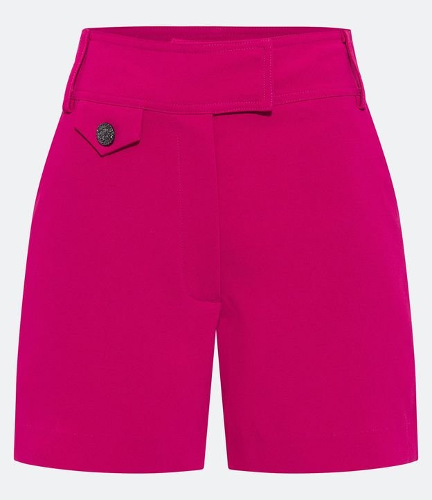Short en Sastrería con Cintura Cruzada y Bolsillos 6
