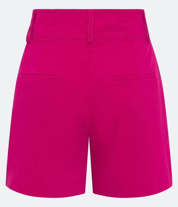 Short en Sastrería con Cintura Cruzada y Bolsillos 7