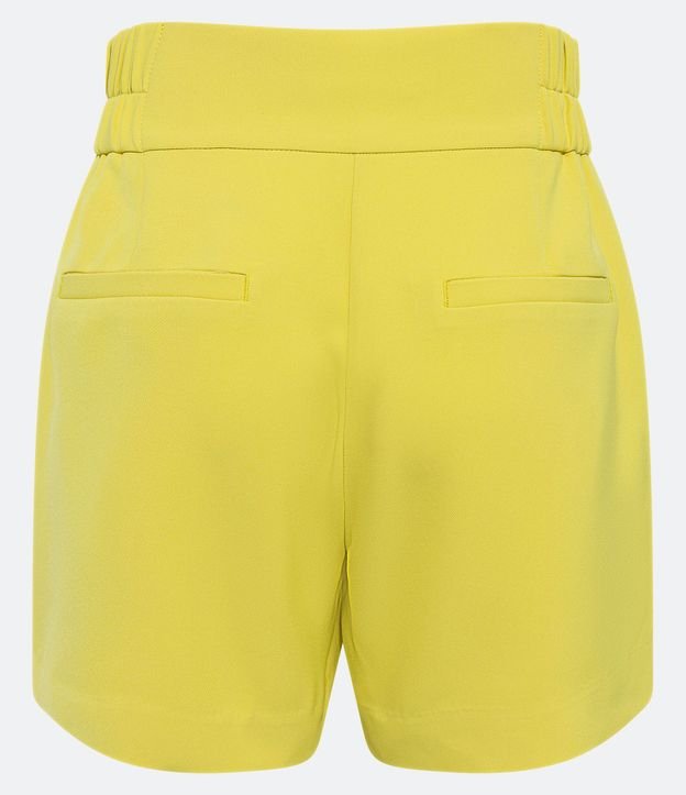 Short Sastre con Cintura Elástica y Abotonado Doble 6