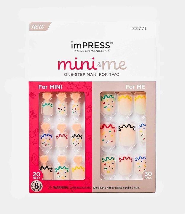 Uñas Postizas imPRESS Mini Me Swiggle