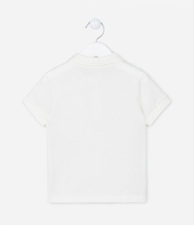 Remera Polo Infantil con Bordado - Talle 1 a 5 años 2