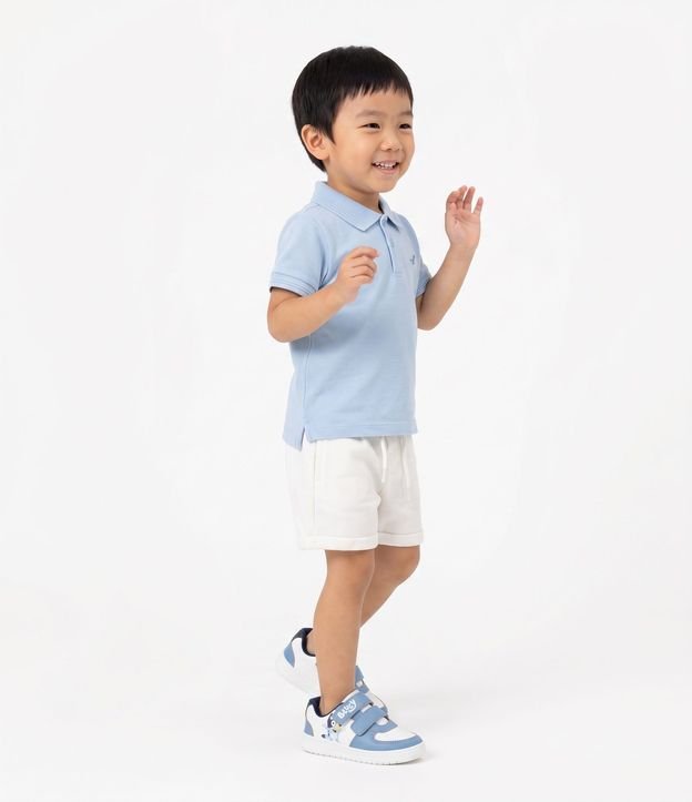 Remera Polo Infantil con Bordado - Talle 1 a 5 años 2