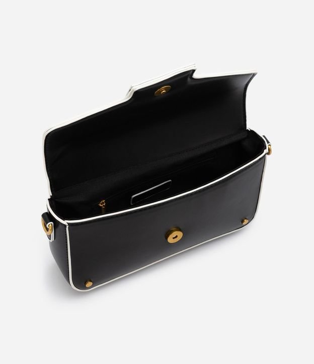Bolso Shoulder Baguette Pequeno con Correa de Cadena 6