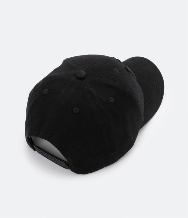 Gorra Ala Curva de Algodón Bordado New York 3