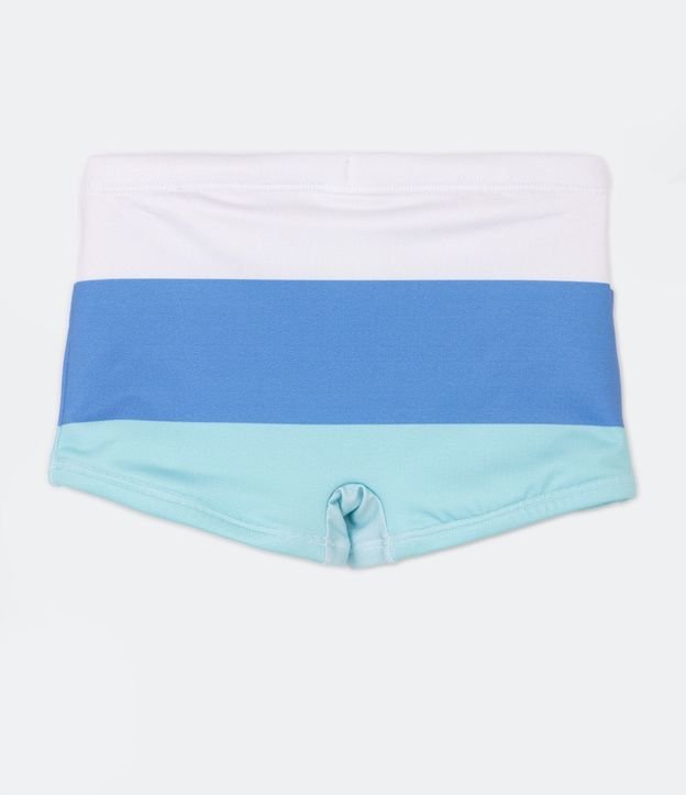 Sunga Boxer Infantil con Bloques de Colores - Talle 5 a 14 años 5