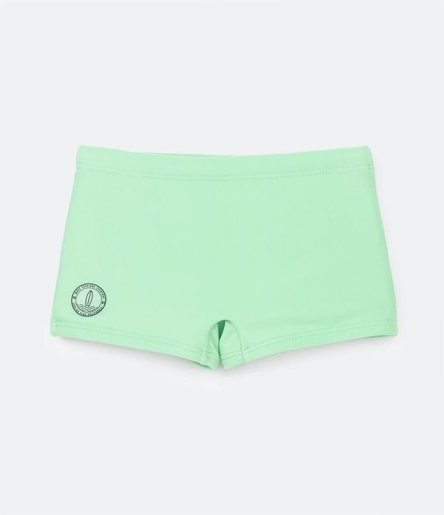 Sunga Boxer Infantil con Detalle de Tabla Gomosa - Talle 2 a 14 años