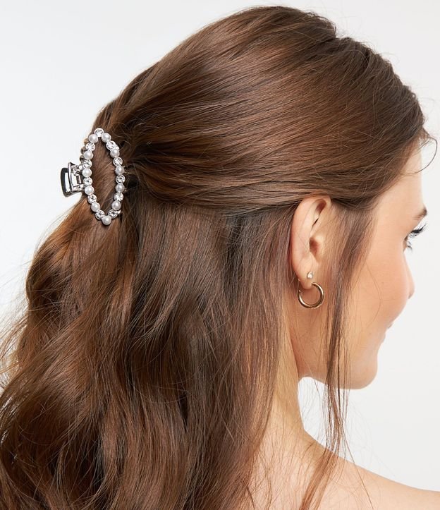 Kit 02 Pinzas para el Pelo con Strass y Lisas
