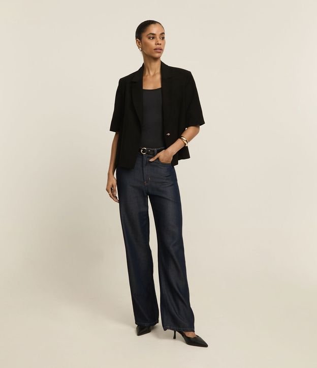 Blusa Musculosa Básica en Poliamida con Breteles Finos 2
