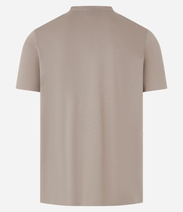 Remera Slim Básica en Algodón Peruano con Cuello Redondo 6