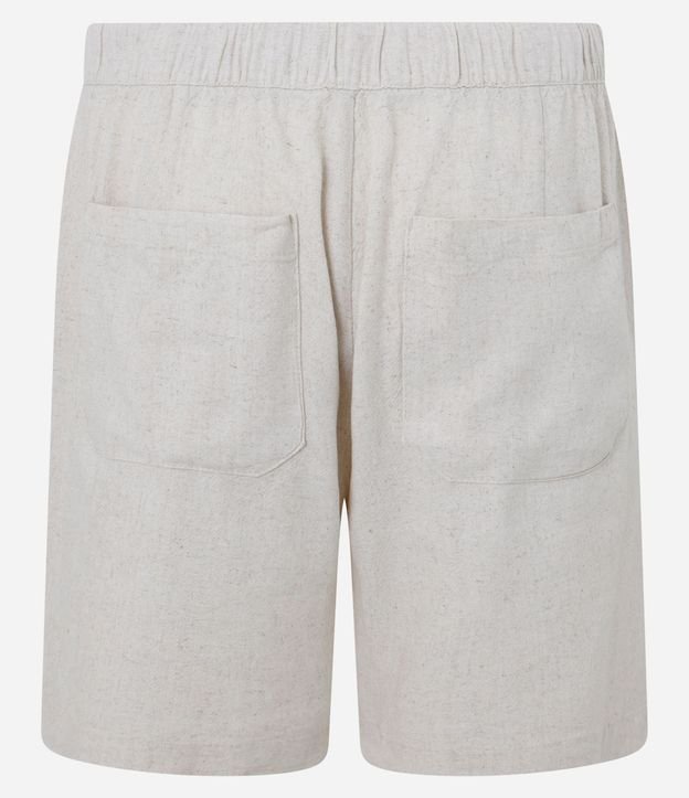 Bermuda Slim en Viscolino con Cordón y Bolsillos 6