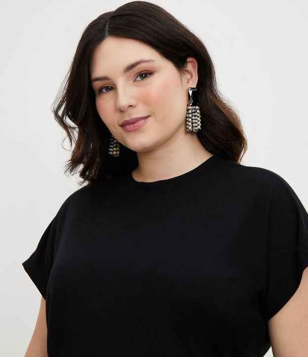 Blusa en Ribana sin Sisa Curve & Plus Size