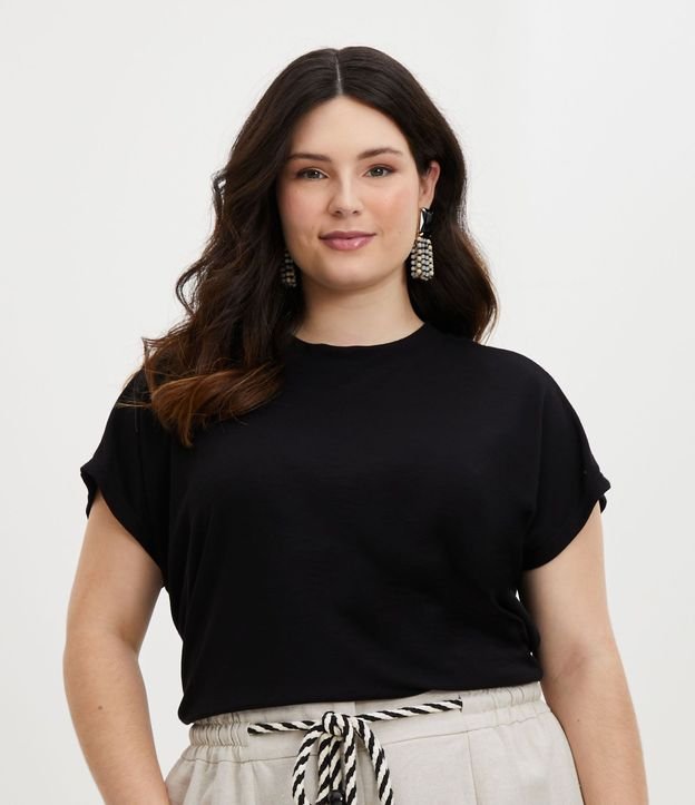 Blusa en Ribana sin Sisa Curve & Plus Size 2