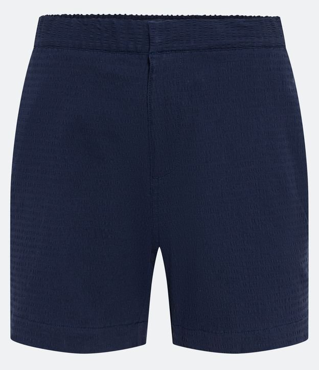 Bermuda Slim en Lino con Textura y Bolsillos 6