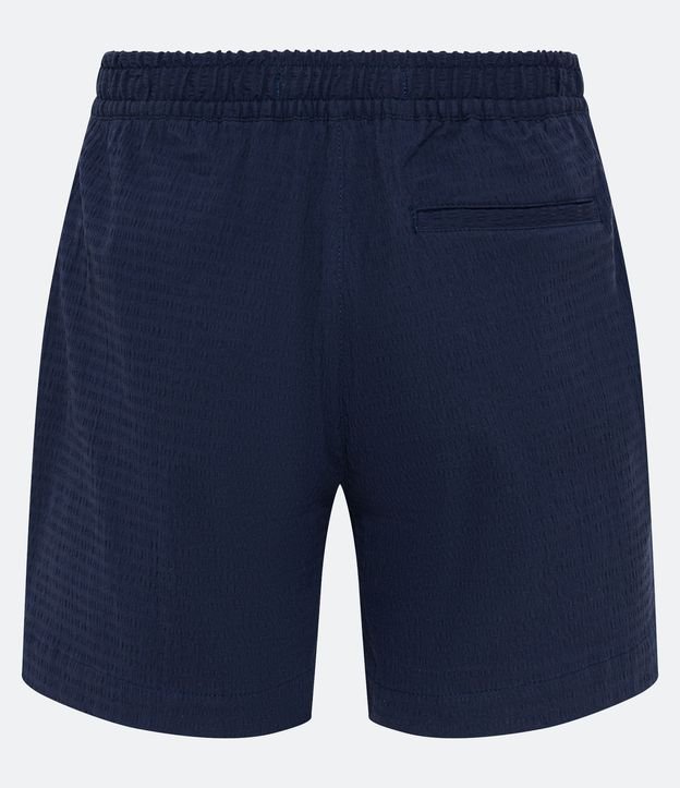 Bermuda Slim en Lino con Textura y Bolsillos 8