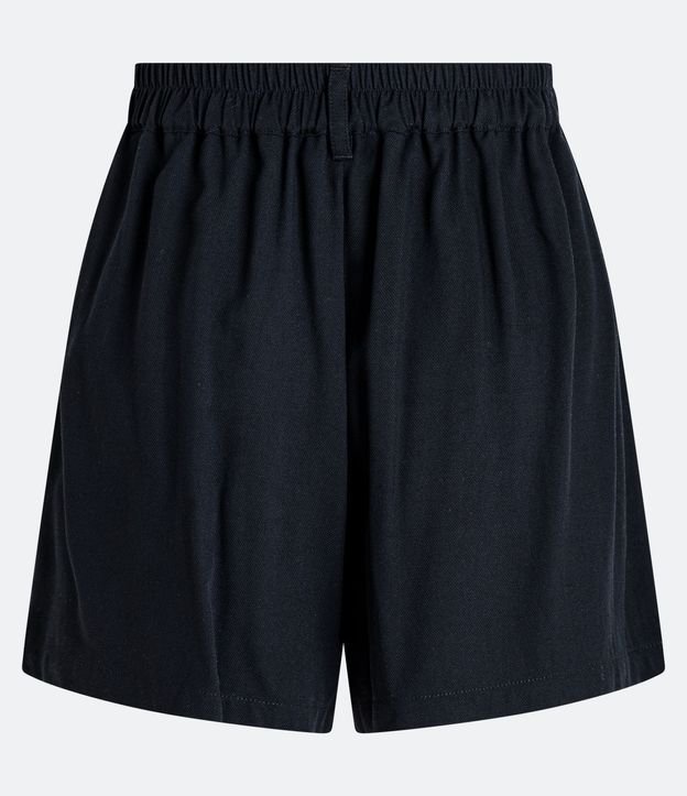 Short Holgado en Viscosa Texturizda 6