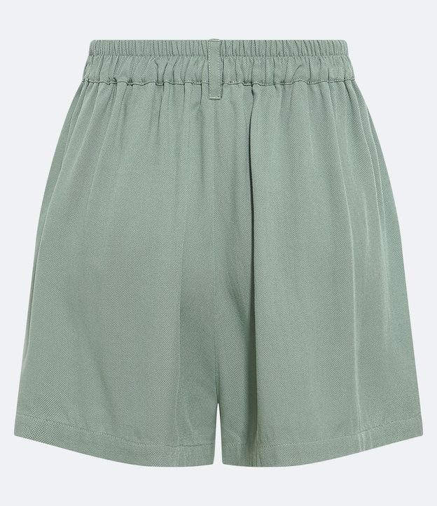 Short Holgado en Viscosa Texturizda 7