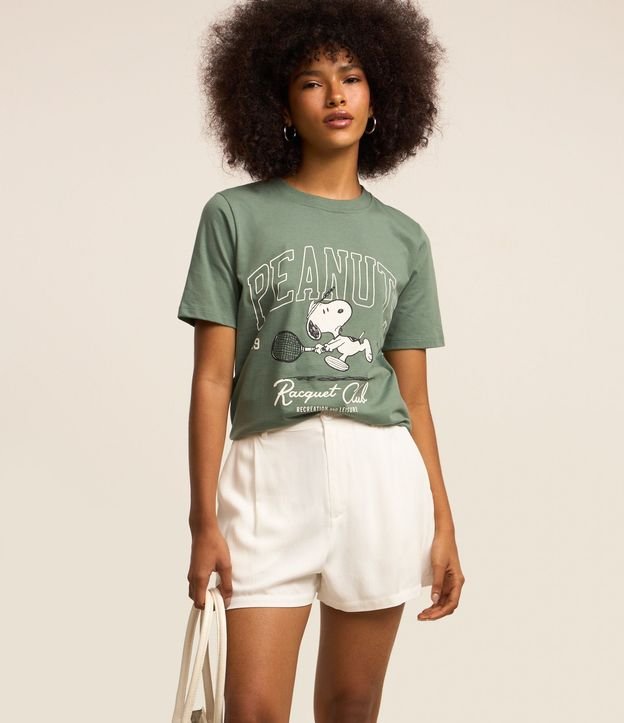Short Holgado en Viscosa Texturizda 2