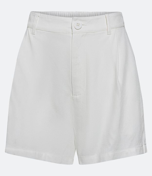 Short Holgado en Viscosa Texturizda