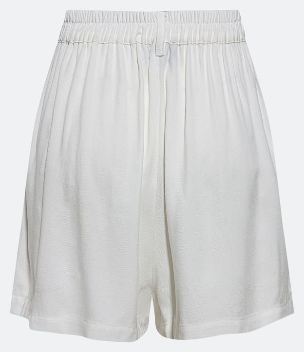 Short Holgado en Viscosa Texturizda 6