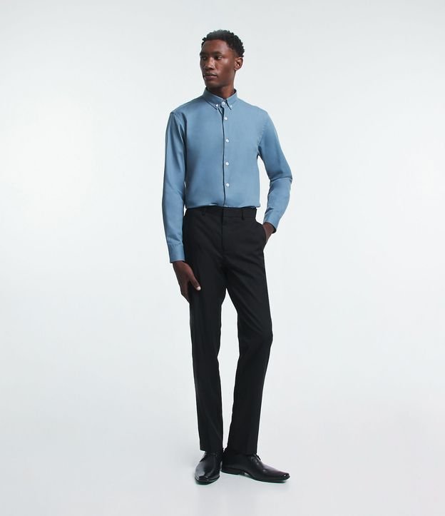 Camisa Regular Básica en Oxford 3