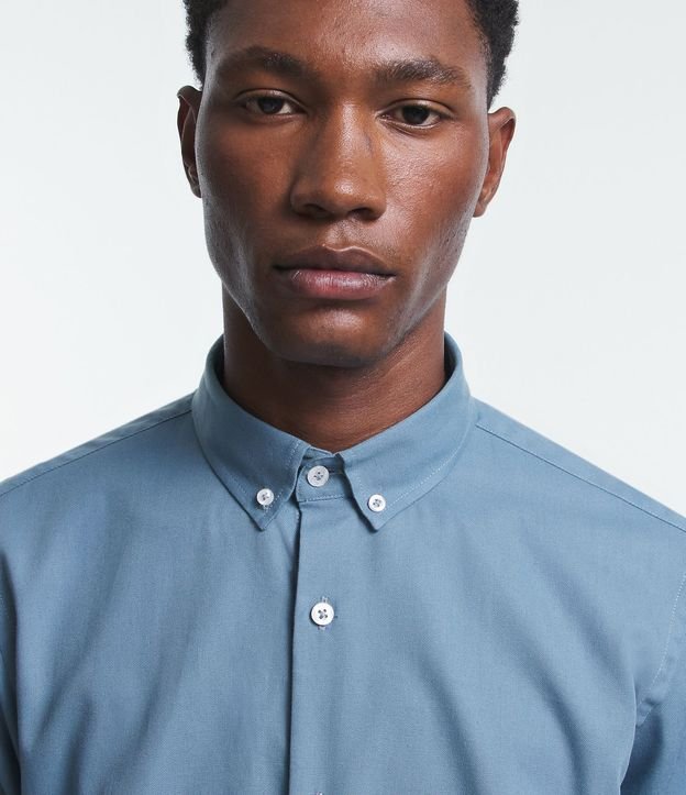 Camisa Regular Básica en Oxford 4