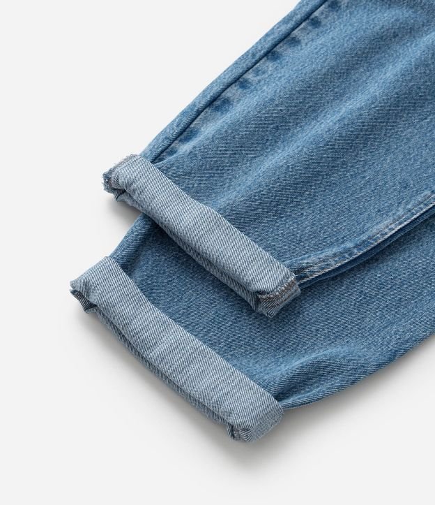 Pantalón Mom Jeans con Lavado Marmól Curve & Plus Size 10