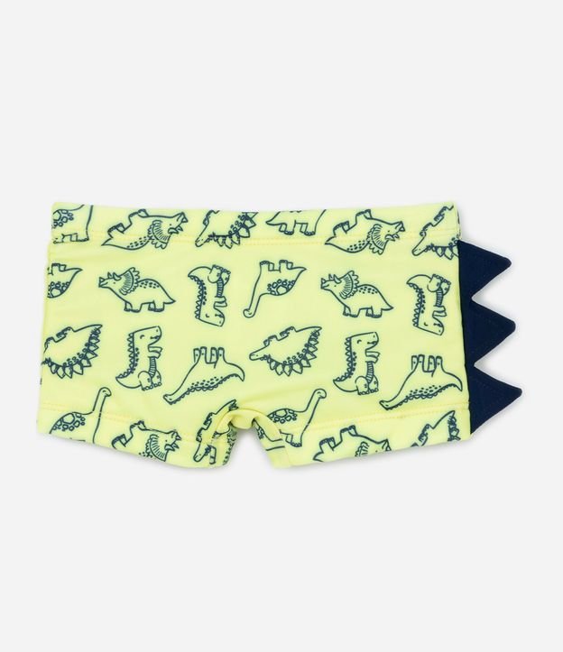 Sunga Boxer Infantil con Estampa de Dinosaurio y Cretas - Talle 1 a 4 años
