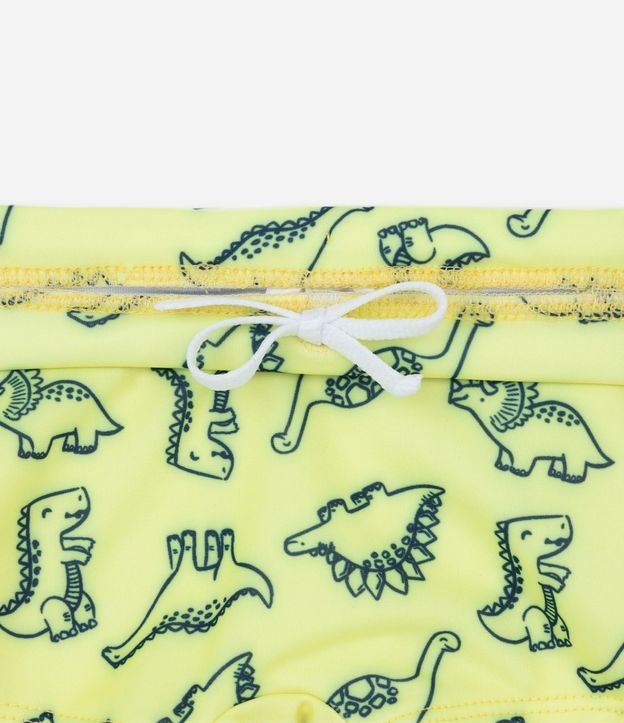Sunga Boxer Infantil con Estampa de Dinosaurio y Cretas - Talle 1 a 4 años 2