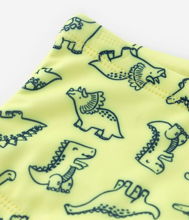 Sunga Boxer Infantil con Estampa de Dinosaurio y Cretas - Talle 1 a 4 años 3