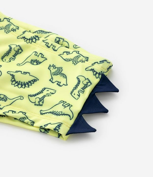 Sunga Boxer Infantil con Estampa de Dinosaurio y Cretas - Talle 1 a 4 años 4