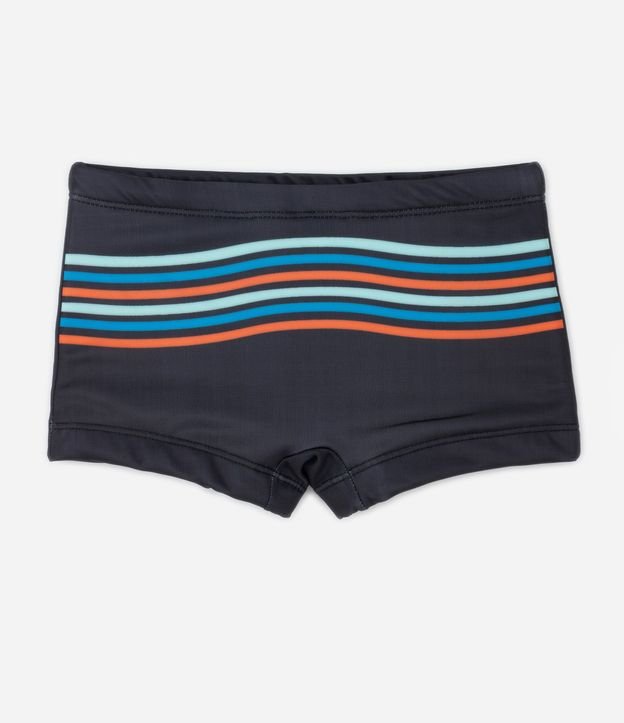 Sunga Boxer Infantil con Rayas - Talle 5 a 14 años 1