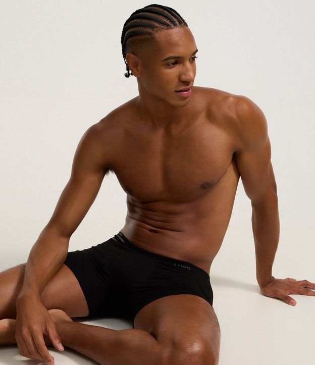 Calzoncillo Boxer en Microfibra con Cintura Elástica Lupo 5