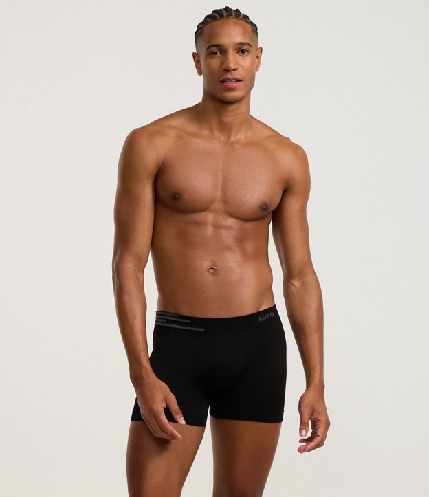 Calzoncillo Boxer en Microfibra con Cintura Elástica Lupo 6