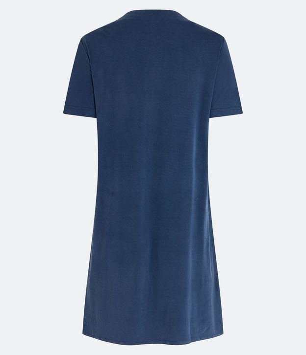 Vestido T-Shirt en Media Malla con Bolsillos 6