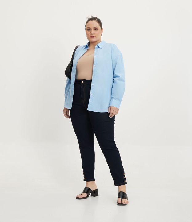 Blusa Musculosa en Poliamida con Breteles Anchos Curve & Plus Size 2