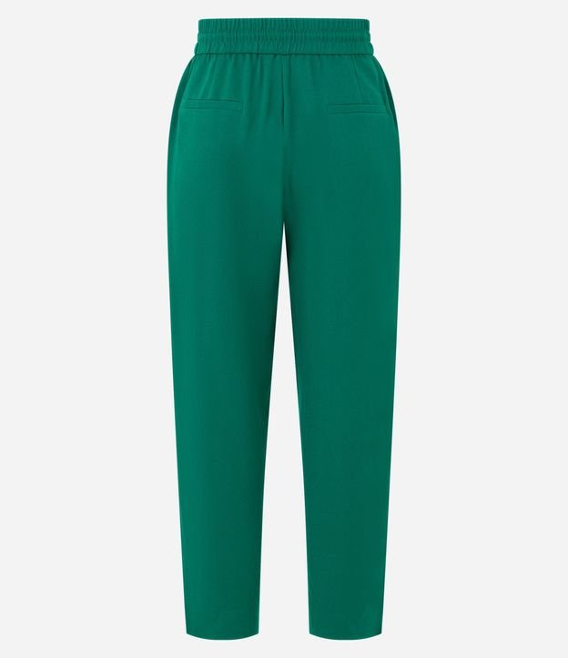 Pantalón Fluido con Cintura Elástica y Lazo 8