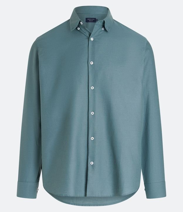 Camisa Regular Básica en Oxford 6