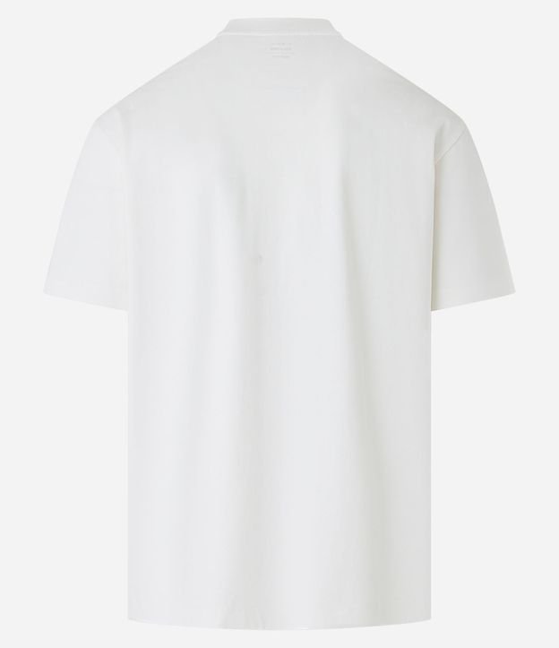 Remera Relaxed en Algodón con Efecto Grueso 7