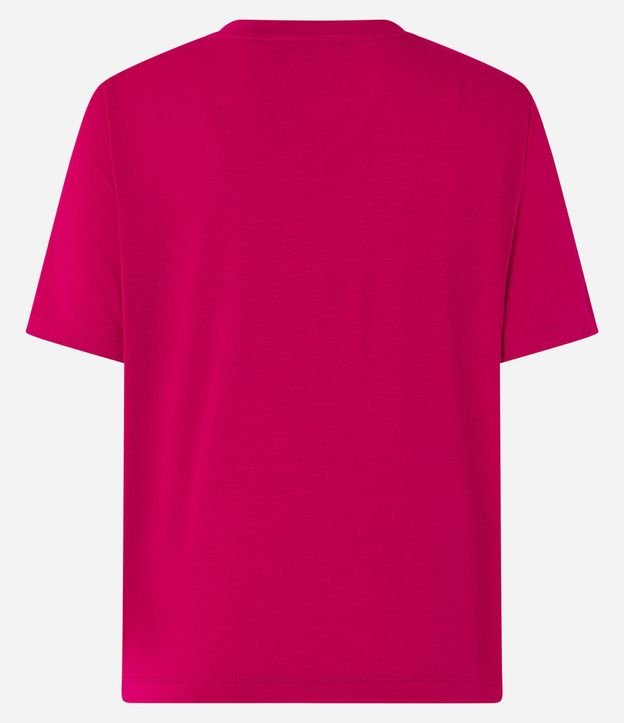 Blusa en Viscosa con Brillos Aplicados en el Cuello y Sisa 3