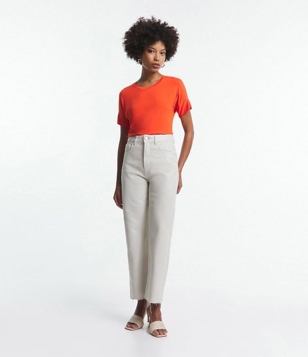 Blusa en Viscosa con Mangas Cortas sin Sisas 2